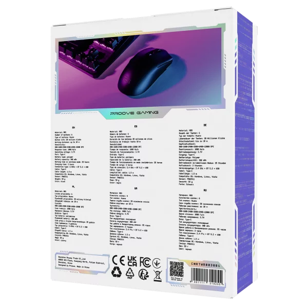 Wireless Mouse Proove Gaming Rate - Foto 3