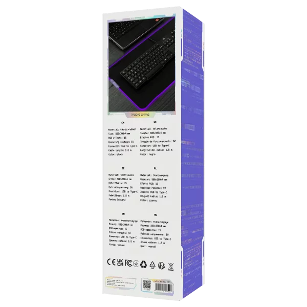 RGB Mouse Pad Proove Gaming Offland - Photo 6