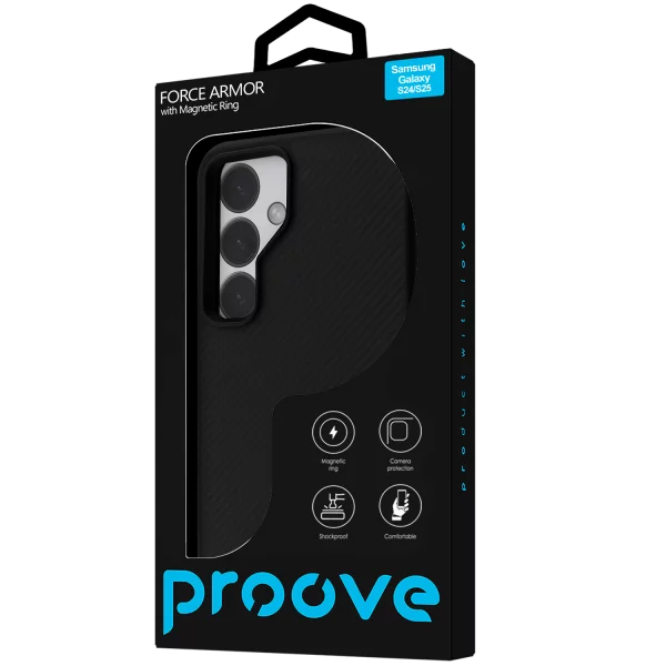 Proove Force Armor Case with Magnetic Ring Samsung Galaxy S24/S25 - Foto 2