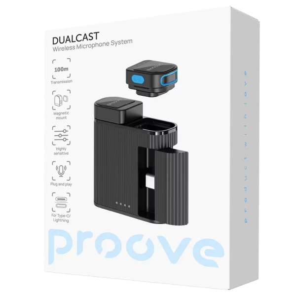 Бездротовий мікрофон Proove DualCast - фото 5