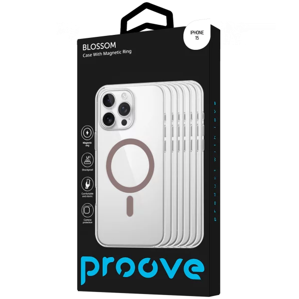 Proove Blossom Case with Magnetic Ring iPhone 15 - Photo 2