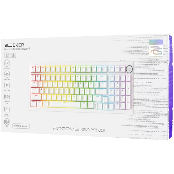 Wireless Keyboard Proove Gaming Slicker (Special Edition) (Enlgish Layout) - фото 10