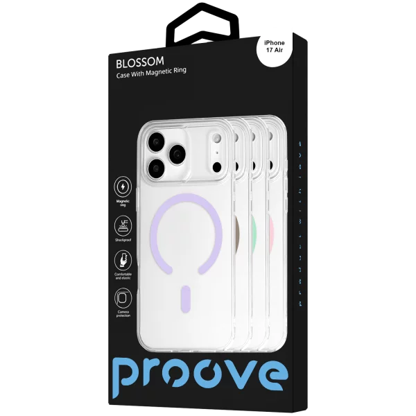 Proove Blossom Case with Magnetic Ring iPhone 17 Air - 照片 2