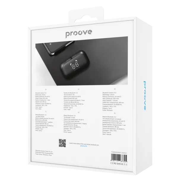 Wireless Earphones Proove 808 Power TWS - Photo 3