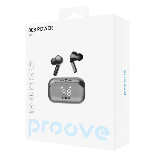 Wireless Earphones Proove 808 Power TWS - Photo 2