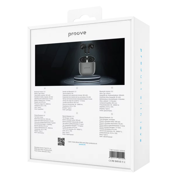 Wireless Earphones Proove Cold Sound 2 TWS - Photo 4