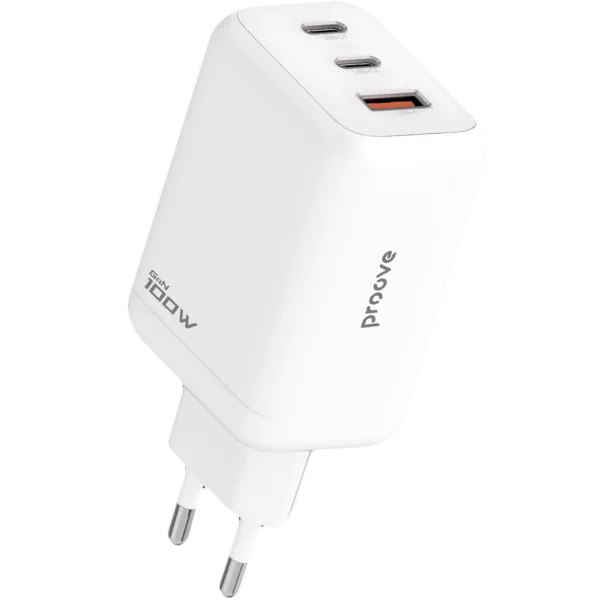 Wall Charger Proove APX Node 100W GaN (2*Type-C +USB)
