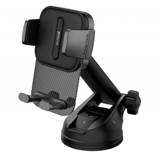 Car Holder Proove Carbon Clamp Suction Type Car Mount