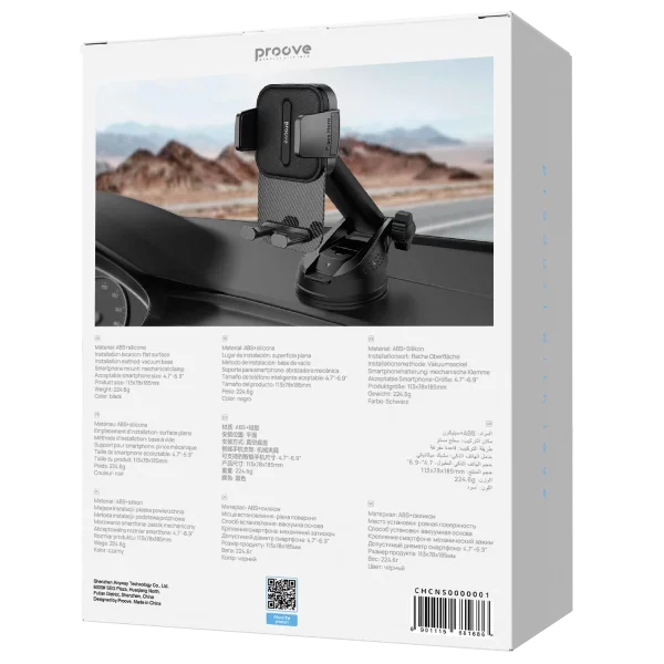 Car Holder Proove Carbon Clamp Suction Type Car Mount - Foto 3