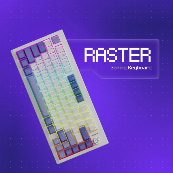 Bezprzewodowa klawiatura Proove Gaming Raster (Ukraine Layout) - Zdjęcie 8