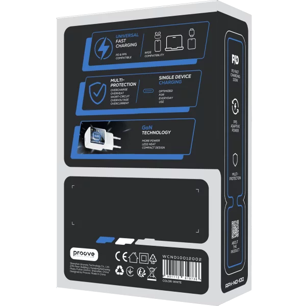 Wall Charger Proove APX Node 30W GaN (Type-C) - Photo 2
