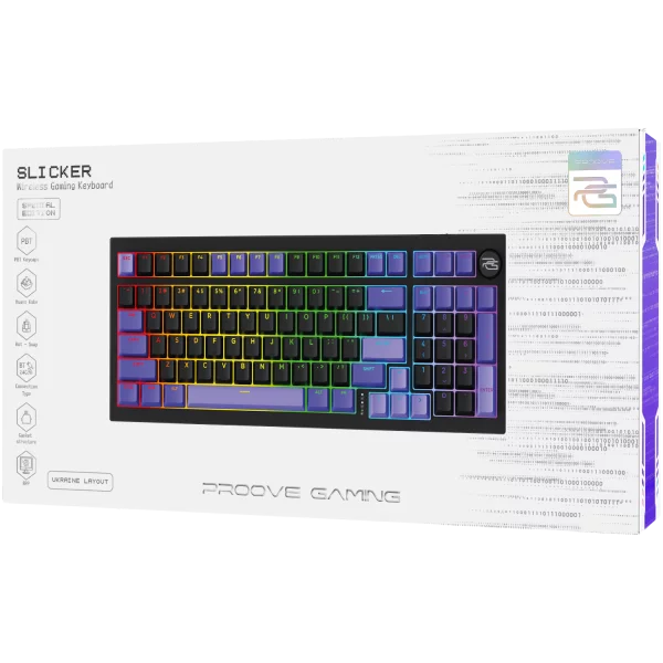 Wireless Keyboard Proove Gaming Slicker (Special Edition) (Enlgish Layout) - фото 10