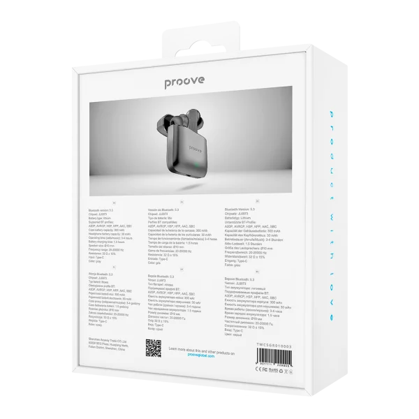 Wireless Earphones Proove Cold Sound GR8 TWS - Photo 7