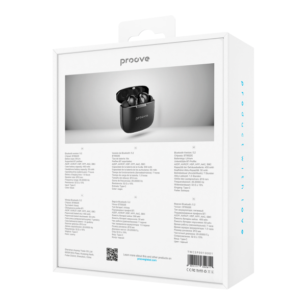 Wireless Earphones Proove Cold Sound Pro with ANC - Photo 1