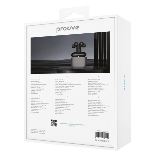 Wireless Earphones Proove Cold Sound TWS - Photo 6