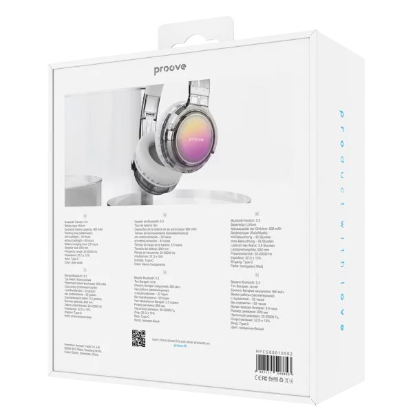 Wireless Headphones Proove Crystal Galaxy - Photo 2