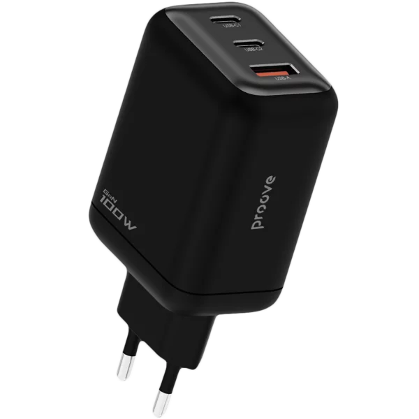 Wall Charger Proove APX Node 100W GaN (2*Type-C +USB)