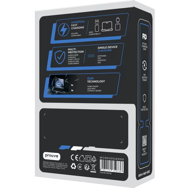 Wall Charger Proove APX Node 45W GaN (Type-C) - fotoğraf 2