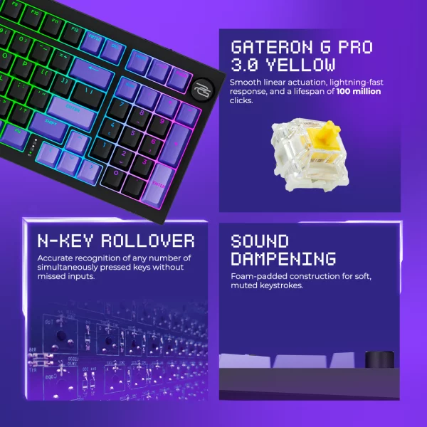 Wireless Keyboard Proove Gaming Slicker Pro (English Layout) - Photo 7