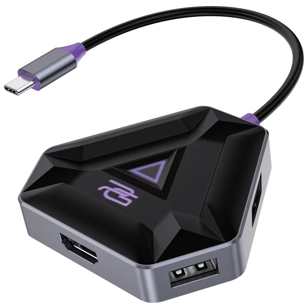 Type-C-HUB Proove Gaming Spectre (2*USB3.0 + Type-C + PD100W + HDMI) - Foto 1