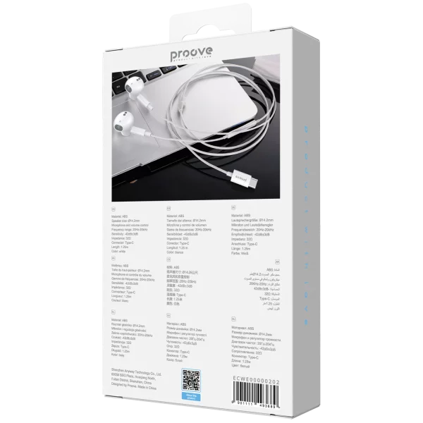 Earphones Proove Echo Type-C - foto 2