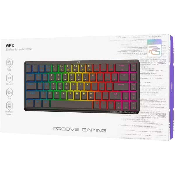 Wireless Keyboard Proove Gaming AFK (English Layout) - 照片 6