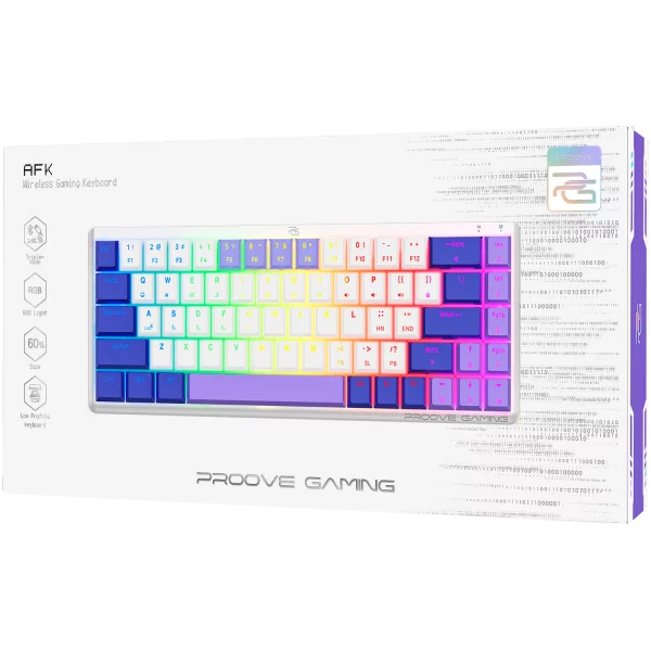 Wireless Keyboard Proove Gaming AFK (English Layout) - 照片 6