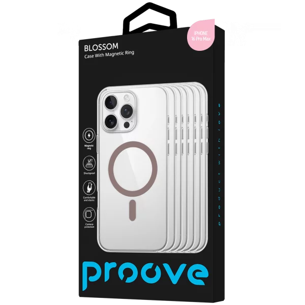 Proove Blossom Case with Magnetic Ring iPhone 16Pro Max - 照片 2