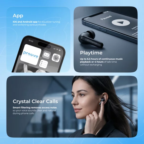 Wireless Earphones Proove Digital Pro with ANC (APP) - photo 9