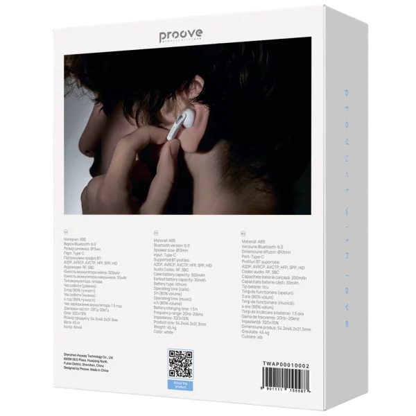Wireless Earphones Proove Auroplay TWS - foto 5