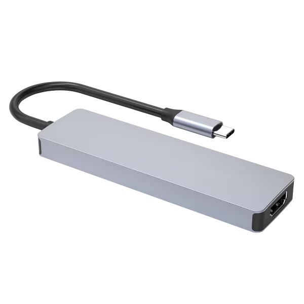 Type-C-HUB Proove Iron Link 5 in 1 (3*USB3.0 + Tyce C + HDMI) - Photo 1
