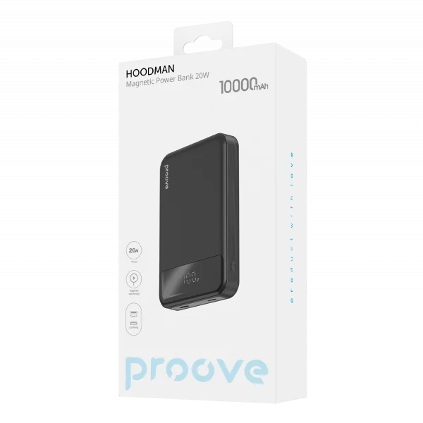 Power Bank Proove Hoodman Magnetic 20W 10000mAh - Photo 2