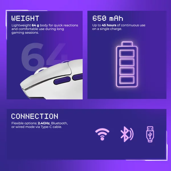 Wireless Mouse Proove Gaming Rate Special Edition - Foto 7