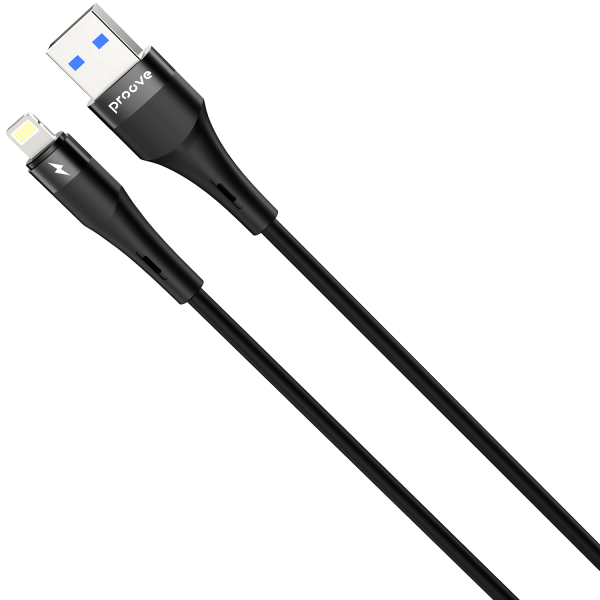 Cable Proove Light Silicone Plus USB to Lightning 2.4A (1m)