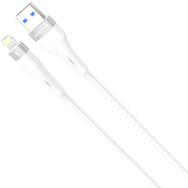 Cable Proove Light Silicone Plus USB to Lightning 2.4A (1m)