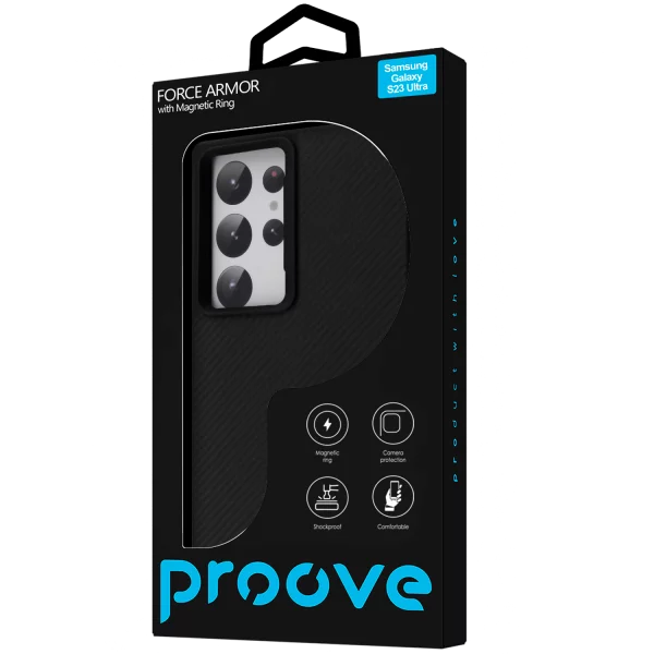 Proove Force Armor Case with Magnetic Ring Samsung Galaxy S23 Ultra - Foto 2