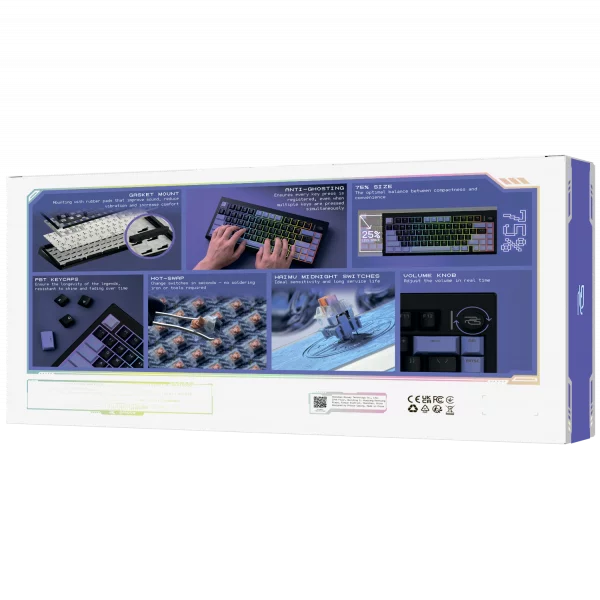 Wireless Keyboard Proove Gaming Raster - 照片 9
