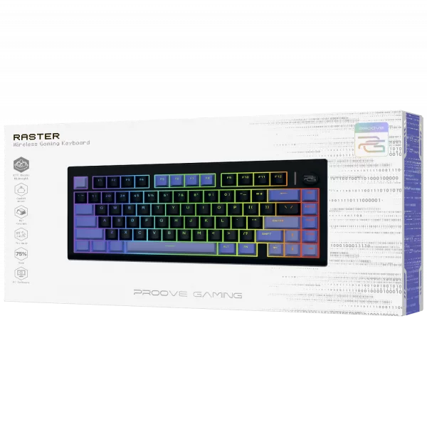 Wireless Keyboard Proove Gaming Raster - 照片 8