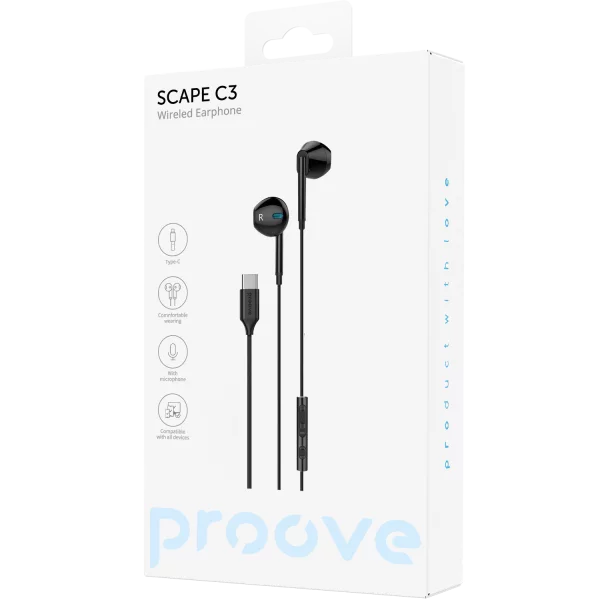 Earphones Proove Scape C3 Type-C - Photo 1