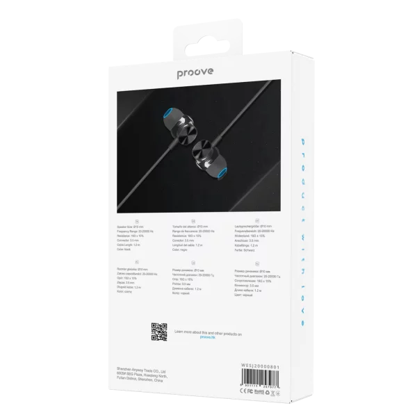 Earphones Proove Scape J2 3.5mm - Photo 2