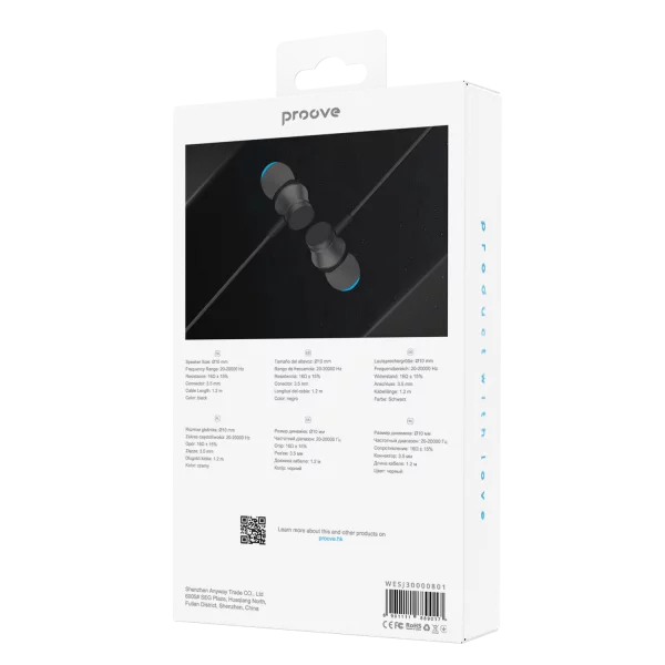 Earphones Proove Scape J3 3.5mm - Photo 2