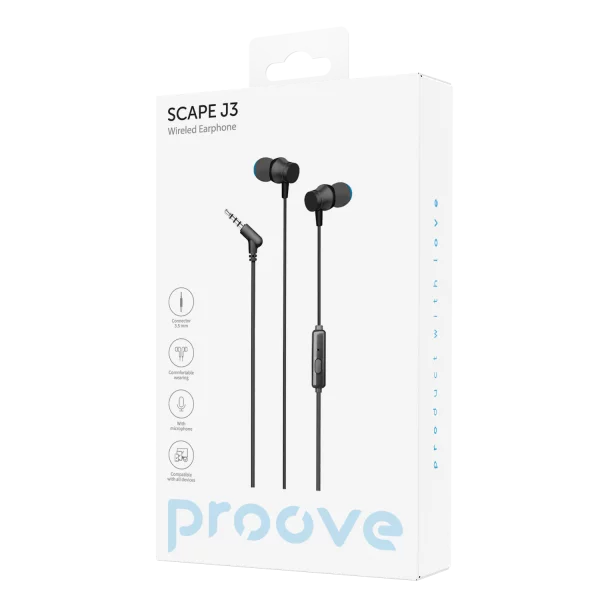 Earphones Proove Scape J3 3.5mm - Photo 1