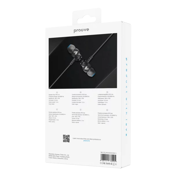 Earphones Proove Scape J4 3.5mm - Photo 2