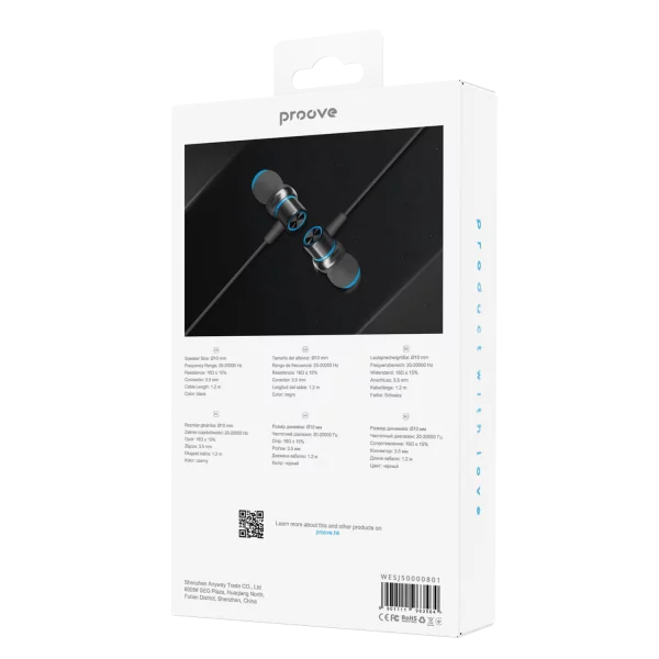 Earphones Proove Scape J5 3.5mm - Photo 2