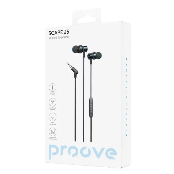 Earphones Proove Scape J5 3.5mm - Photo 1