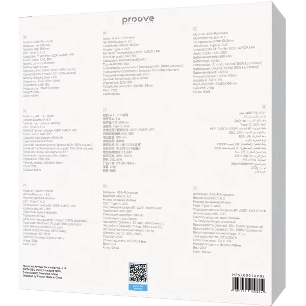 Wireless Headphones Proove Solo with ANC (APP) - 照片 5