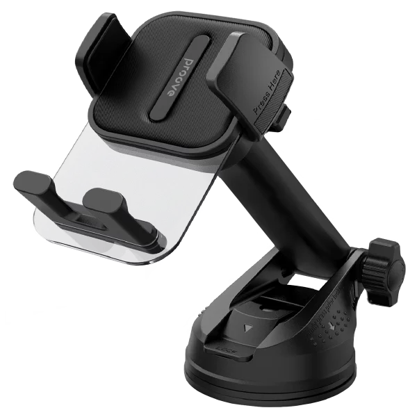 Car Holder Proove Crystal Clamp Suction Type Car Mount