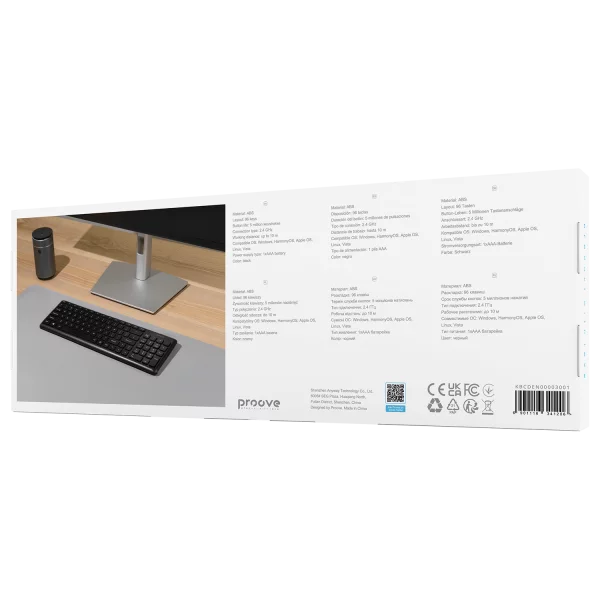 Wireless Keyboard Proove Classic Code (English Layout) - Photo 4