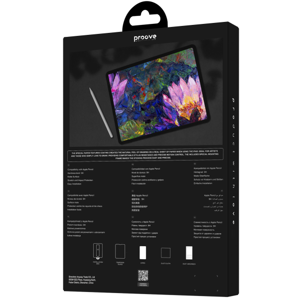 Protective glass Proove Paper-like Installation Box iPad 10.9 2022/11 2025 - Photo 1