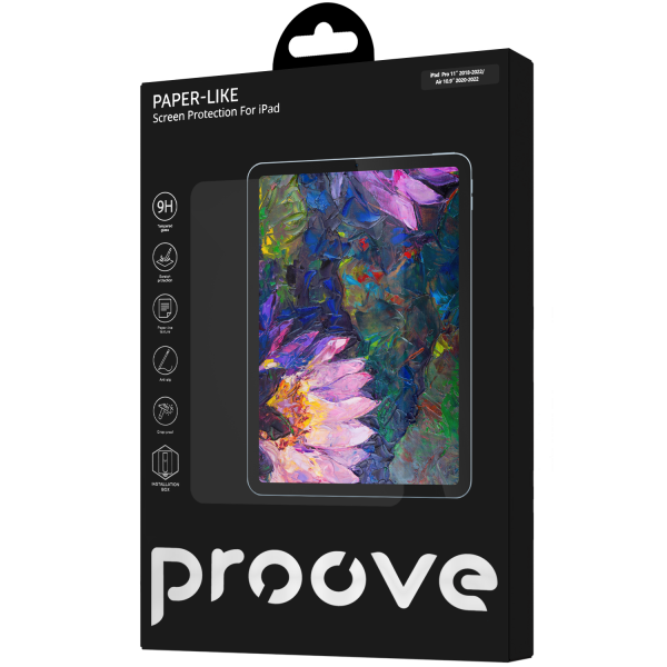 Protective glass Proove Paper-like Installation Box iPad Pro 11 2018-2022/ Air 10.9 2020-2022